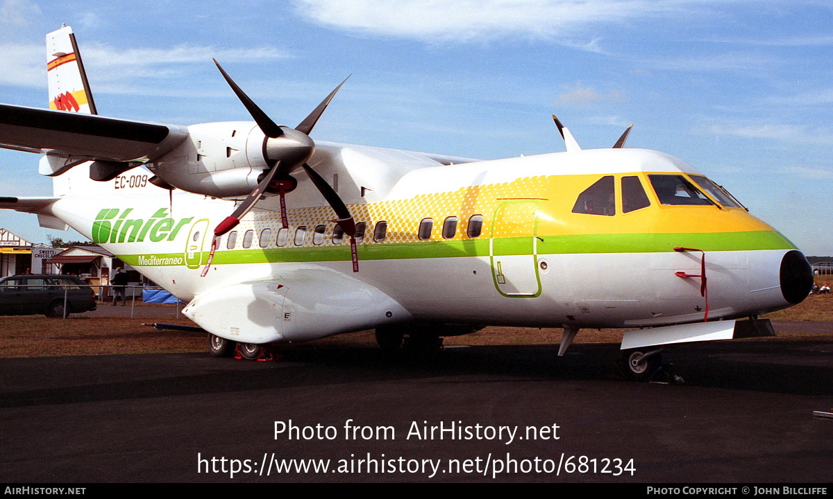 Aircraft Photo of EC-009 | CASA/IPTN CN235M-200 | Binter Mediterraneo | AirHistory.net #681234