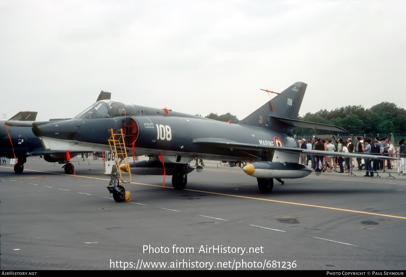 Aircraft Photo of 108 | Dassault Etendard IVP | France - Navy | AirHistory.net #681236