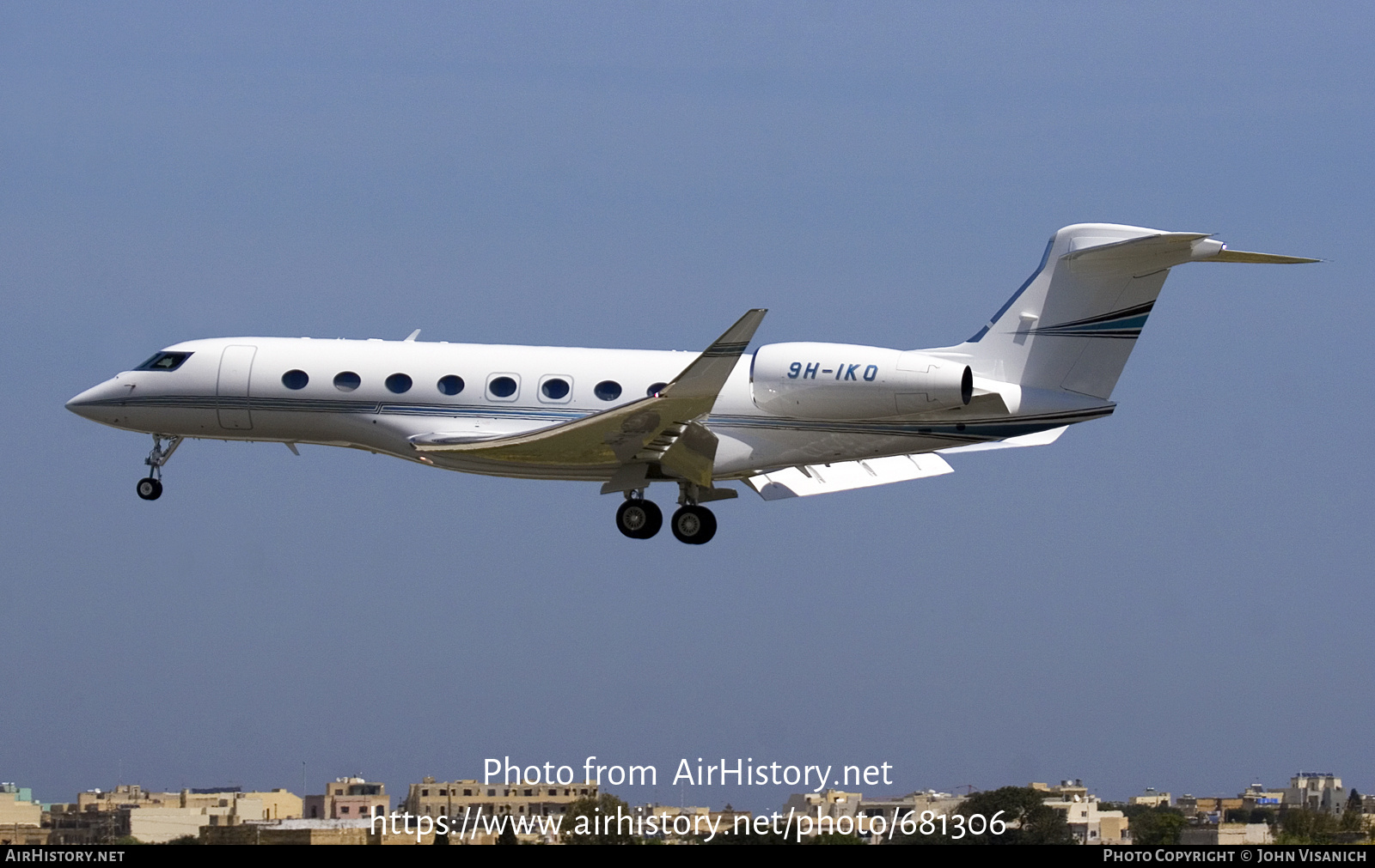 Aircraft Photo of 9H-IKO | Gulfstream Aerospace G650 (G-VI) | AirHistory.net #681306