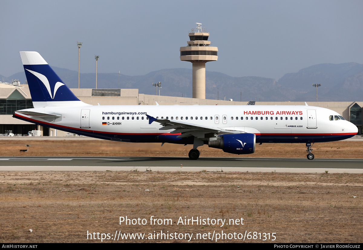 Aircraft Photo of D-AHHH | Airbus A320-214 | Hamburg International | AirHistory.net #681315