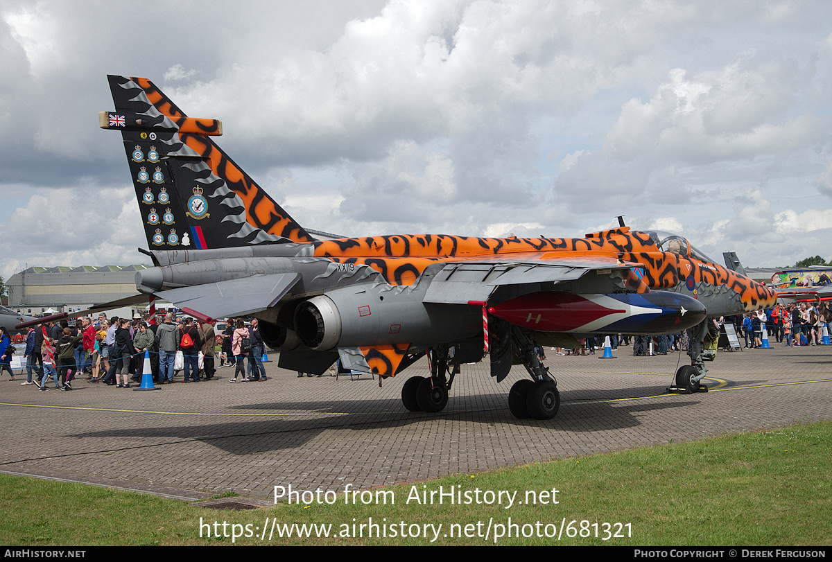 Aircraft Photo of XX119 | Sepecat Jaguar GR3A | UK - Air Force | AirHistory.net #681321