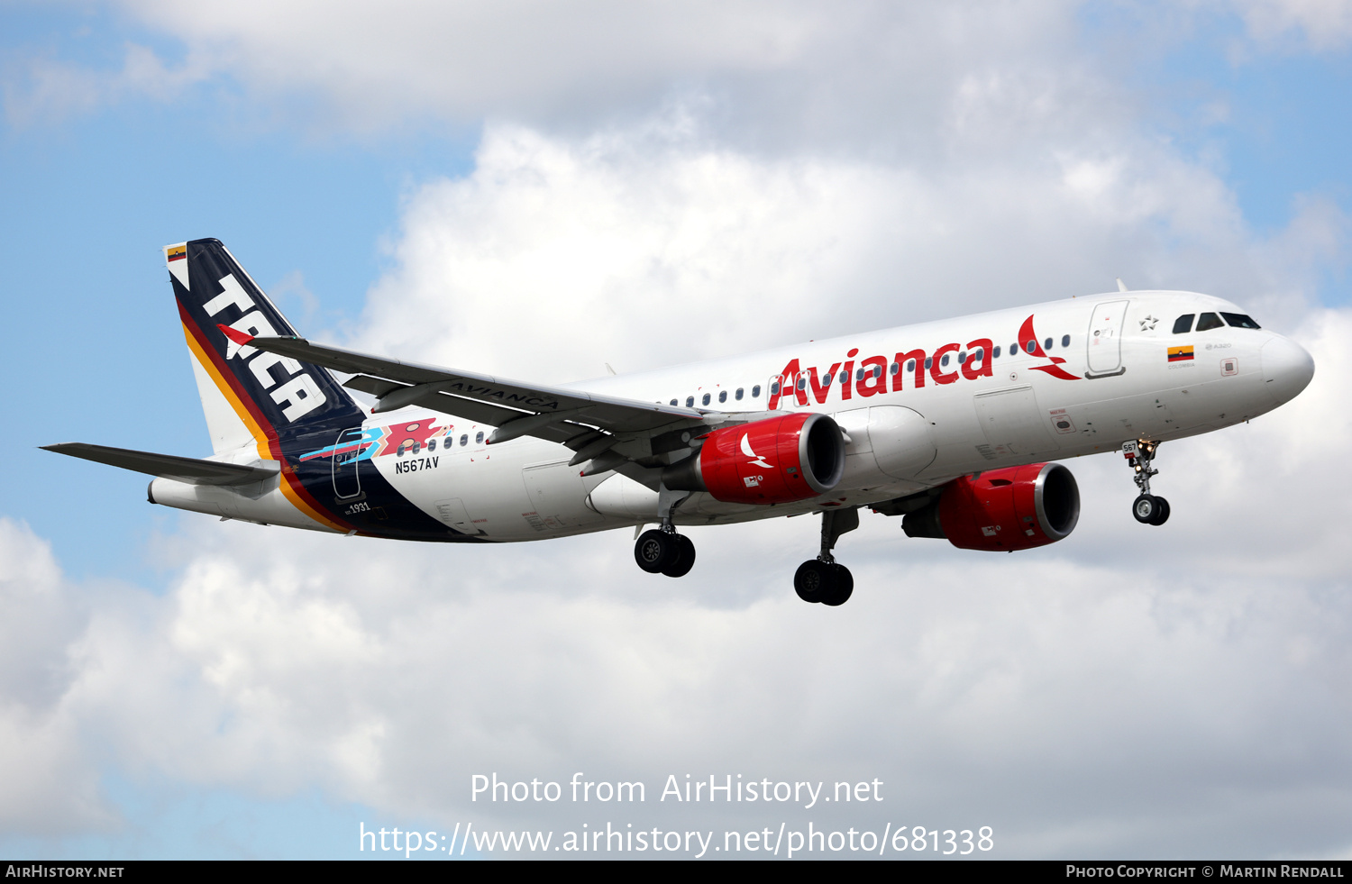 Aircraft Photo of N567AV | Airbus A320-214 | Avianca | TACA - Transportes Aéreos Centro Americanos | AirHistory.net #681338