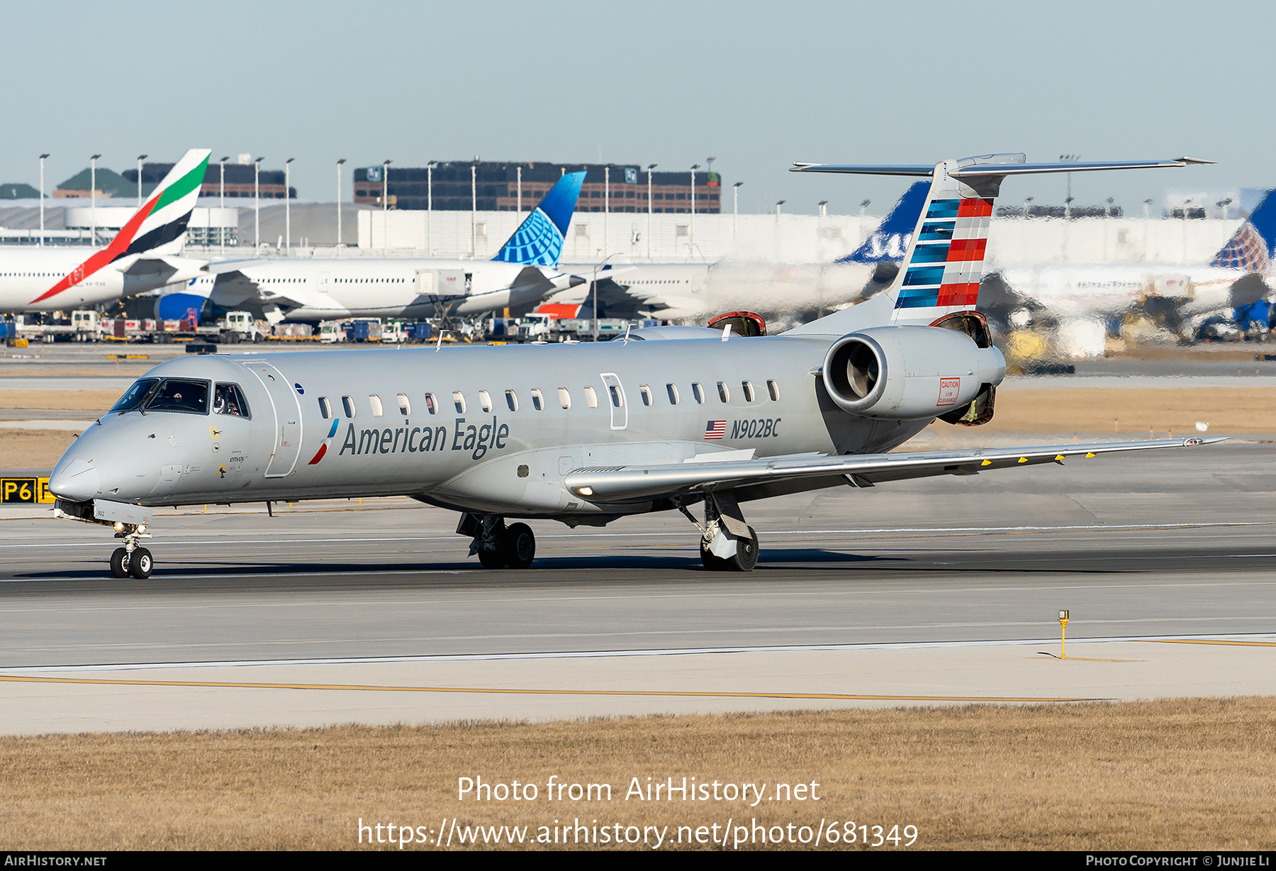 Aircraft Photo of N902BC | Embraer ERJ-145LR (EMB-145LR) | American Eagle | AirHistory.net #681349