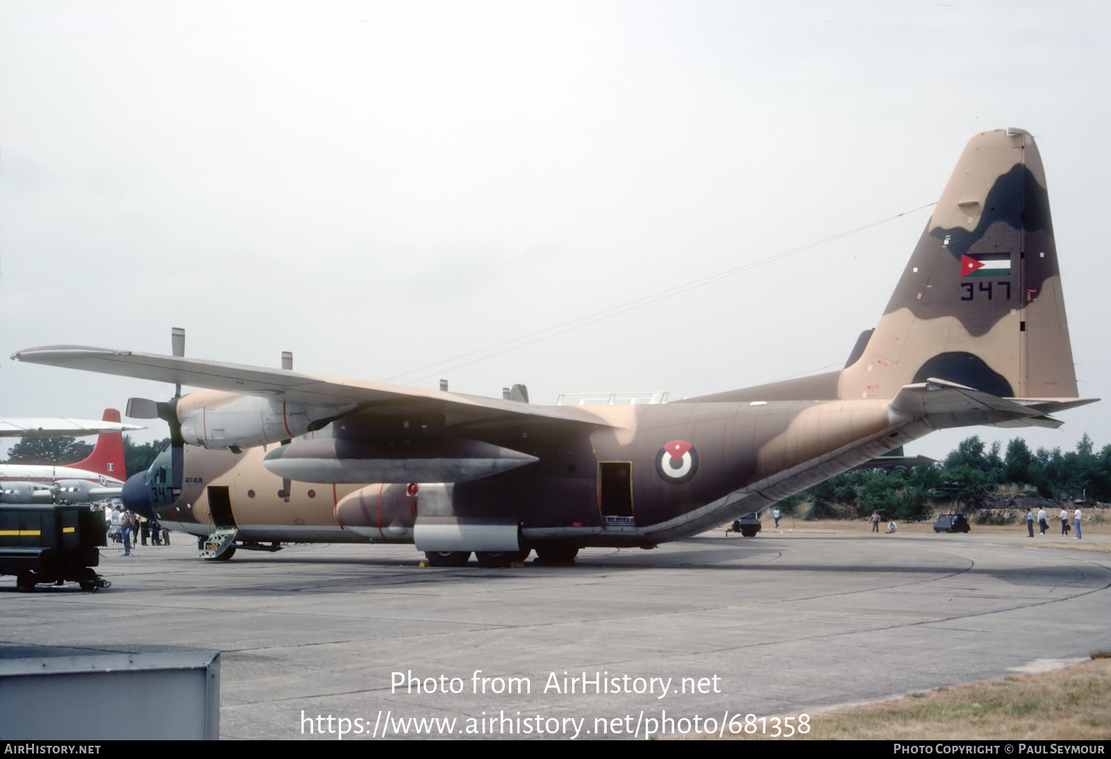 Aircraft Photo of 347 | Lockheed C-130H Hercules | Jordan - Air Force | AirHistory.net #681358