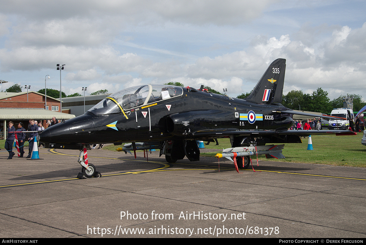 Aircraft Photo of XX335 | British Aerospace Hawk T.1A | UK - Air Force | AirHistory.net #681378