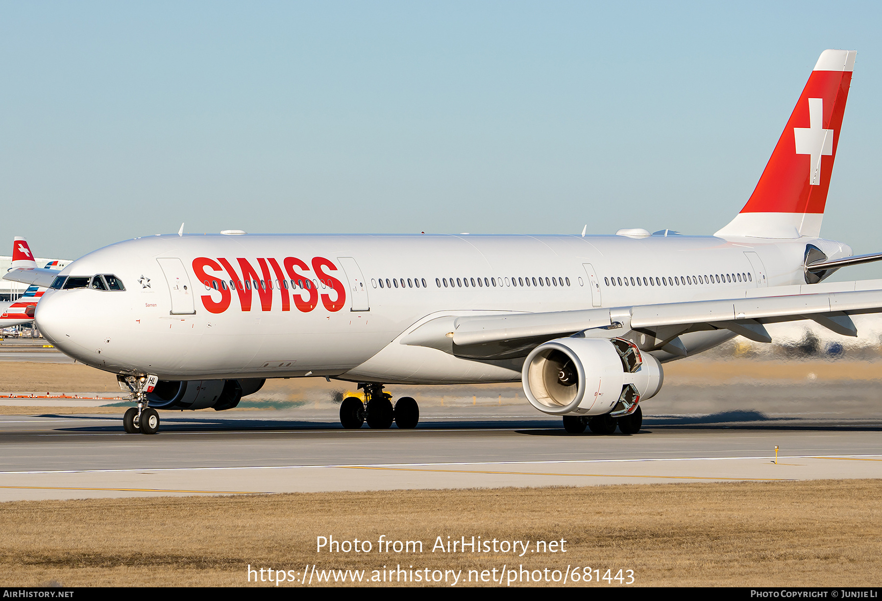 Aircraft Photo of HB-JHL | Airbus A330-343E | Swiss International Air Lines | AirHistory.net #681443