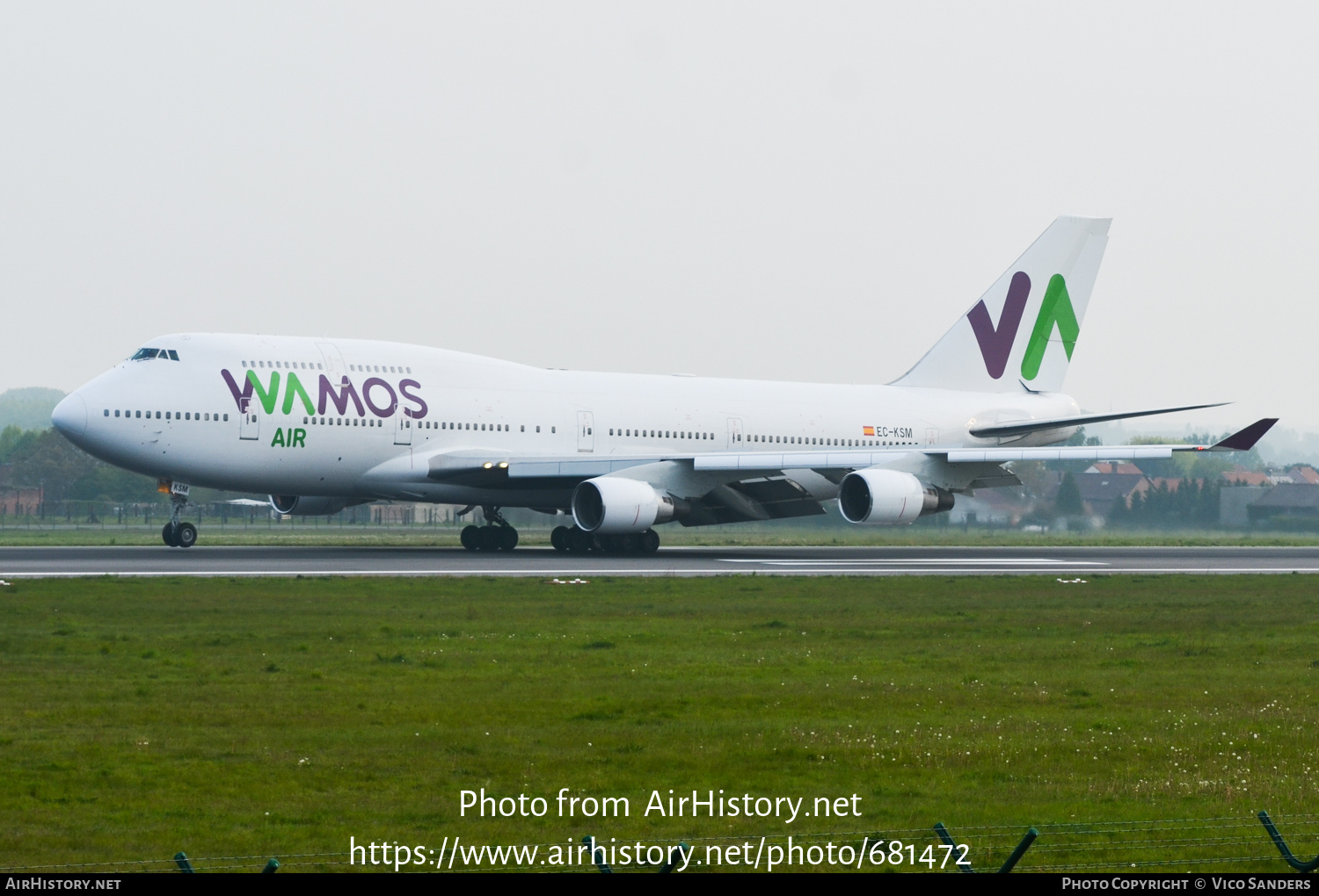 Aircraft Photo of EC-KSM | Boeing 747-412 | Wamos Air | AirHistory.net #681472