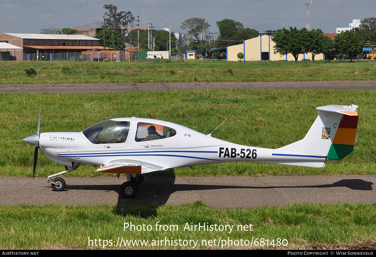 Aircraft Photo of FAB-526 | Diamond DA40 CS Diamond Star | Bolivia - Air Force | AirHistory.net #681480