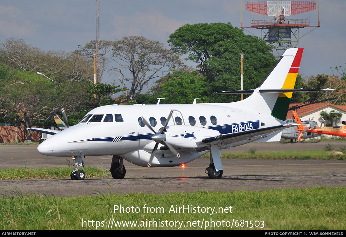 Aircraft Photo of FAB-045 | British Aerospace BAe-3201 Jetstream 32 | Bolivia - Air Force | AirHistory.net #681503