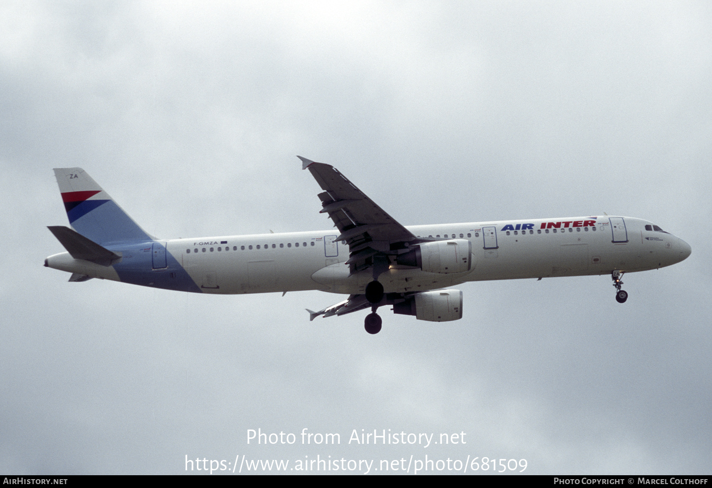 Aircraft Photo of F-GMZA | Airbus A321-111 | Air Inter | AirHistory.net #681509