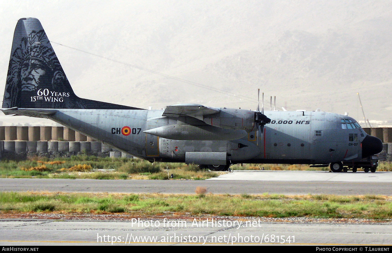 Aircraft Photo of CH-07 | Lockheed C-130H Hercules | Belgium - Air Force | AirHistory.net #681541