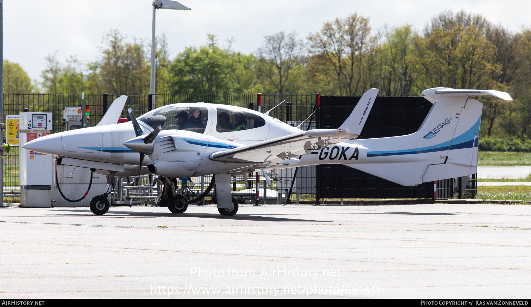 Aircraft Photo of F-GOKA | Diamond DA42 Twin Star | EPAG - École de Pilotage Amaury de la Grange | AirHistory.net #681551