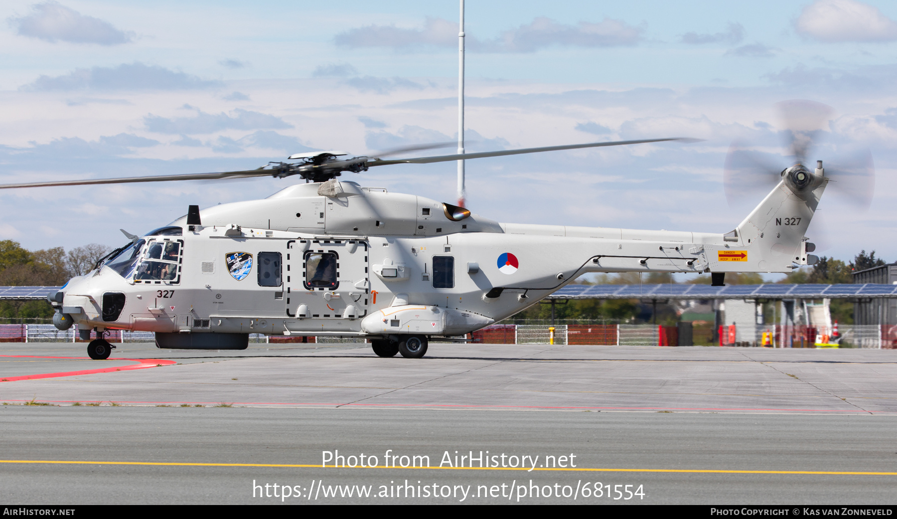 Aircraft Photo of N-327 | NHI NH90 NFH | Netherlands - Air Force | AirHistory.net #681554