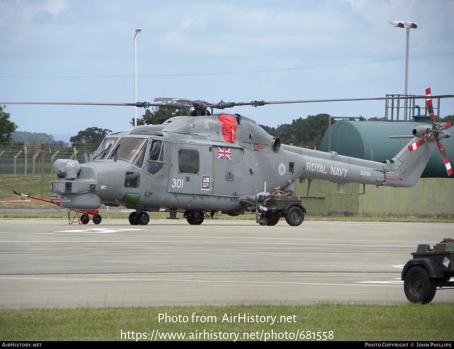 Aircraft Photo of ZD566 | Westland WG-13 Lynx HMA8SRU | UK - Navy | AirHistory.net #681558