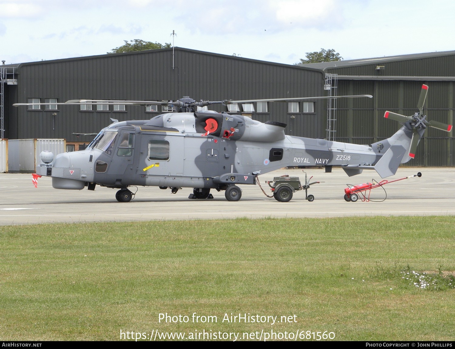 Aircraft Photo of ZZ518 | AgustaWestland AW-159 Wildcat HMA2 | UK - Navy | AirHistory.net #681560