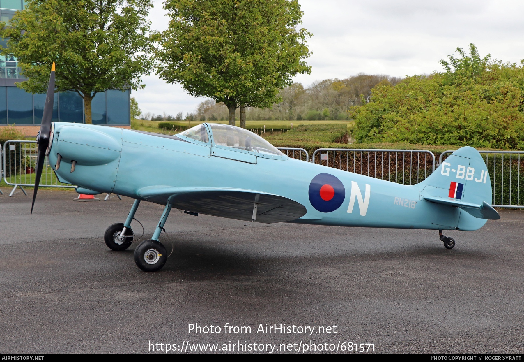 Aircraft Photo of G-BBJI / RN218 | Isaacs Spitfire | AirHistory.net #681571