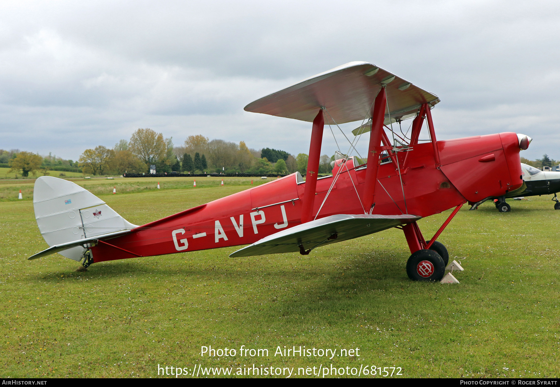 Aircraft Photo of G-AVPJ | De Havilland D.H. 82A Tiger Moth II | AirHistory.net #681572