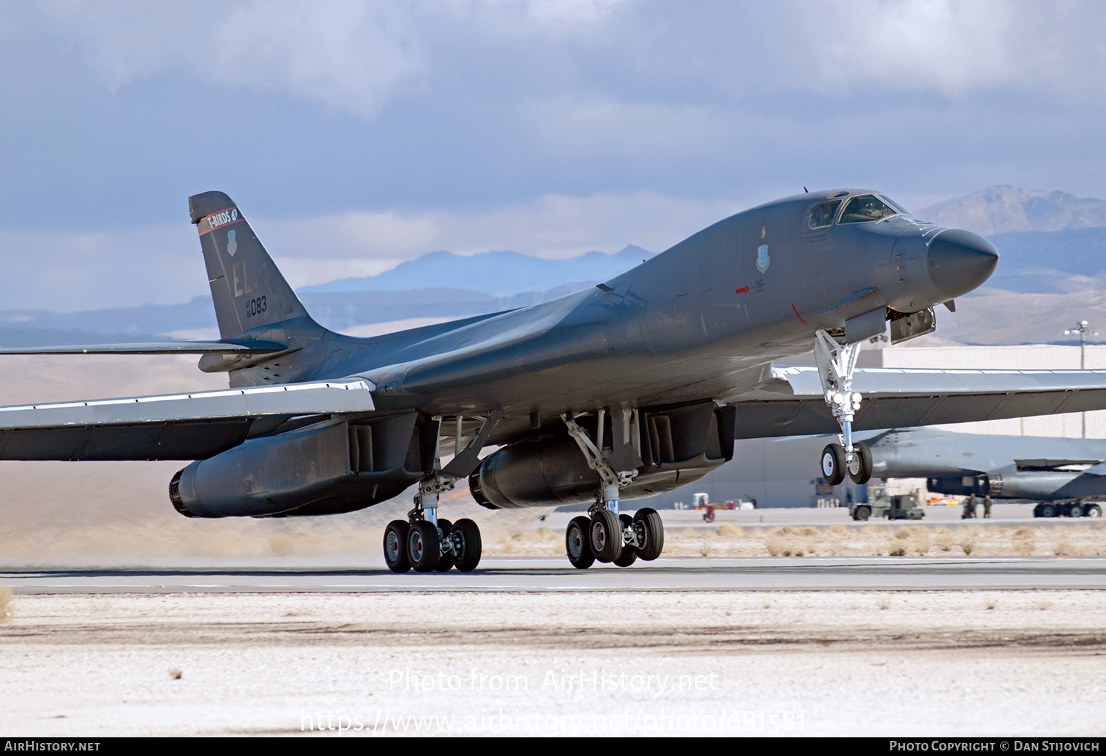 Aircraft Photo of 85-0083 / AF85-083 | Rockwell B-1B Lancer | USA - Air Force | AirHistory.net #681581