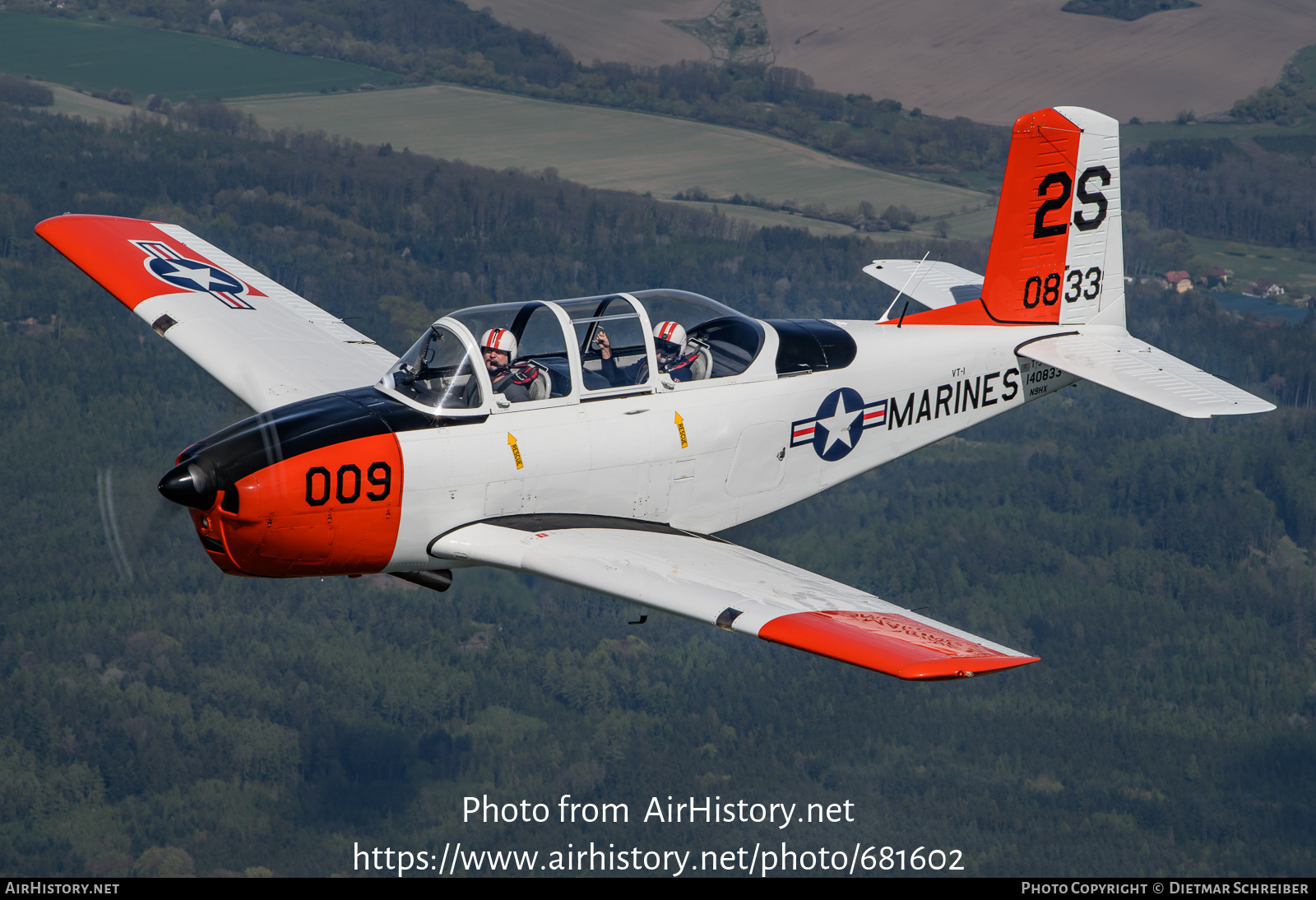 Aircraft Photo of N9HX | Beech T-34B Mentor | AirHistory.net #681602