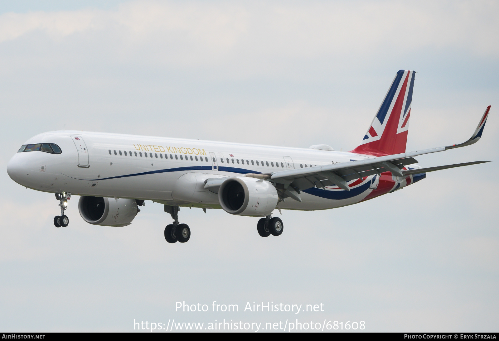 Aircraft Photo of G-GBNI | Airbus A321-253NX | United Kingdom Government | AirHistory.net #681608