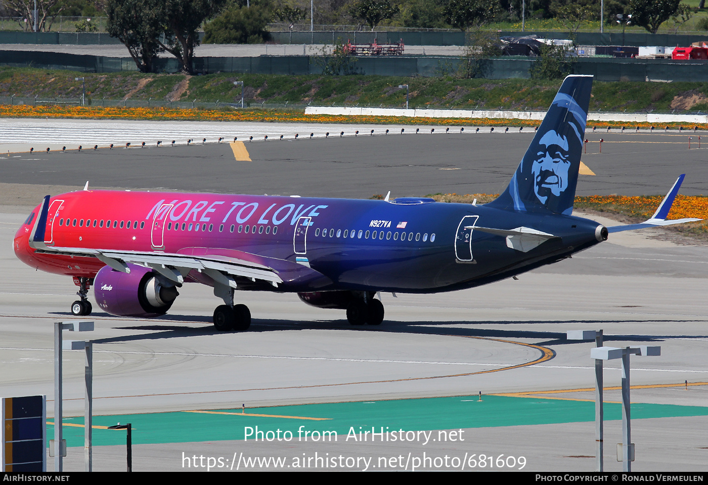 Aircraft Photo of N927VA | Airbus A321-253N | Alaska Airlines | AirHistory.net #681609