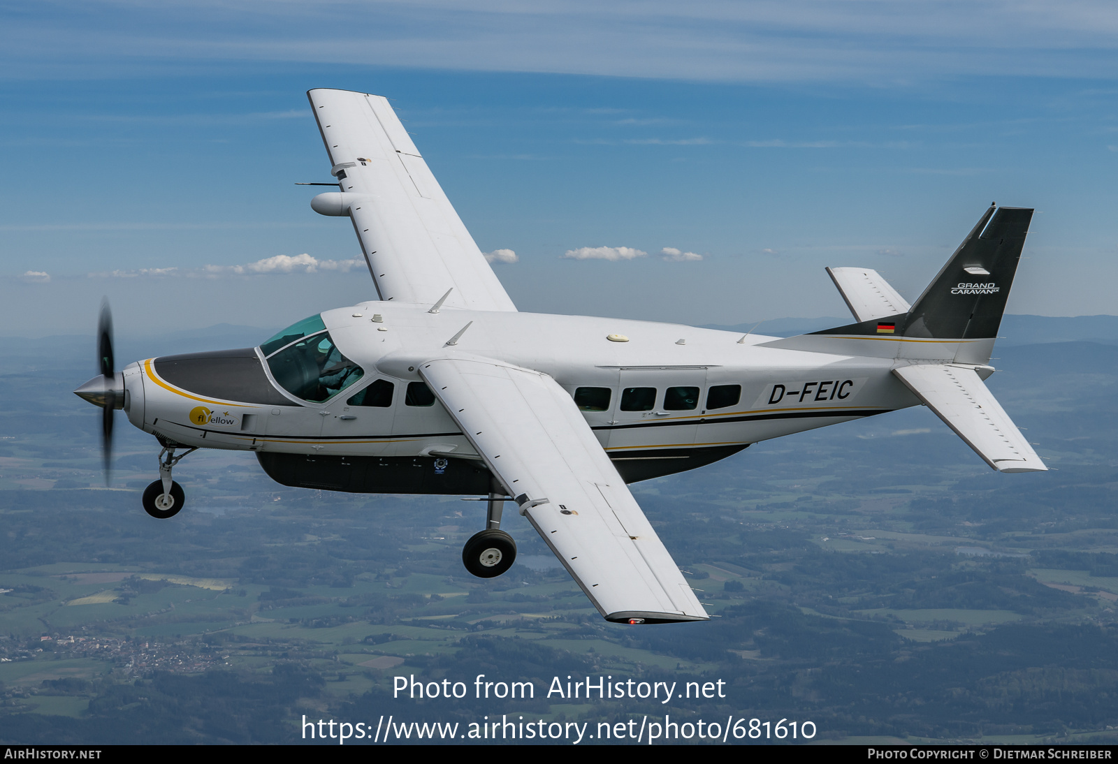 Aircraft Photo of D-FEIC | Cessna 208B Grand Caravan EX | FlYellow | AirHistory.net #681610