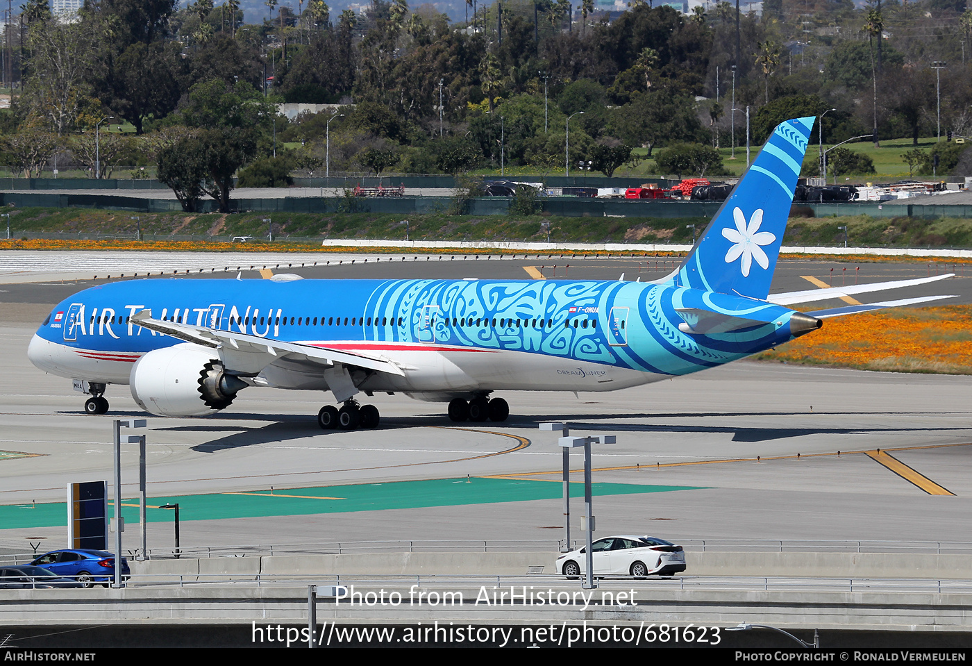 Aircraft Photo of F-OMUA | Boeing 787-9 Dreamliner | Air Tahiti Nui | AirHistory.net #681623