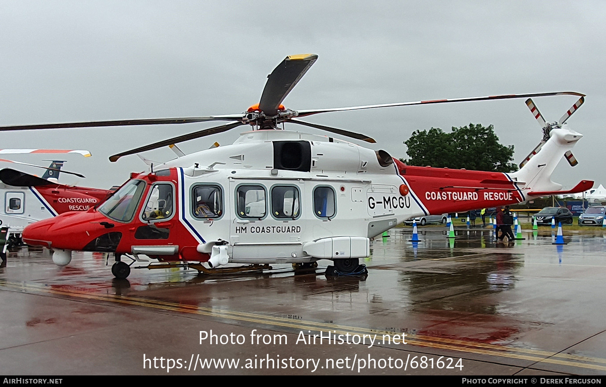 Aircraft Photo of G-MCGU | AgustaWestland AW-189 | HM Coastguard | AirHistory.net #681624