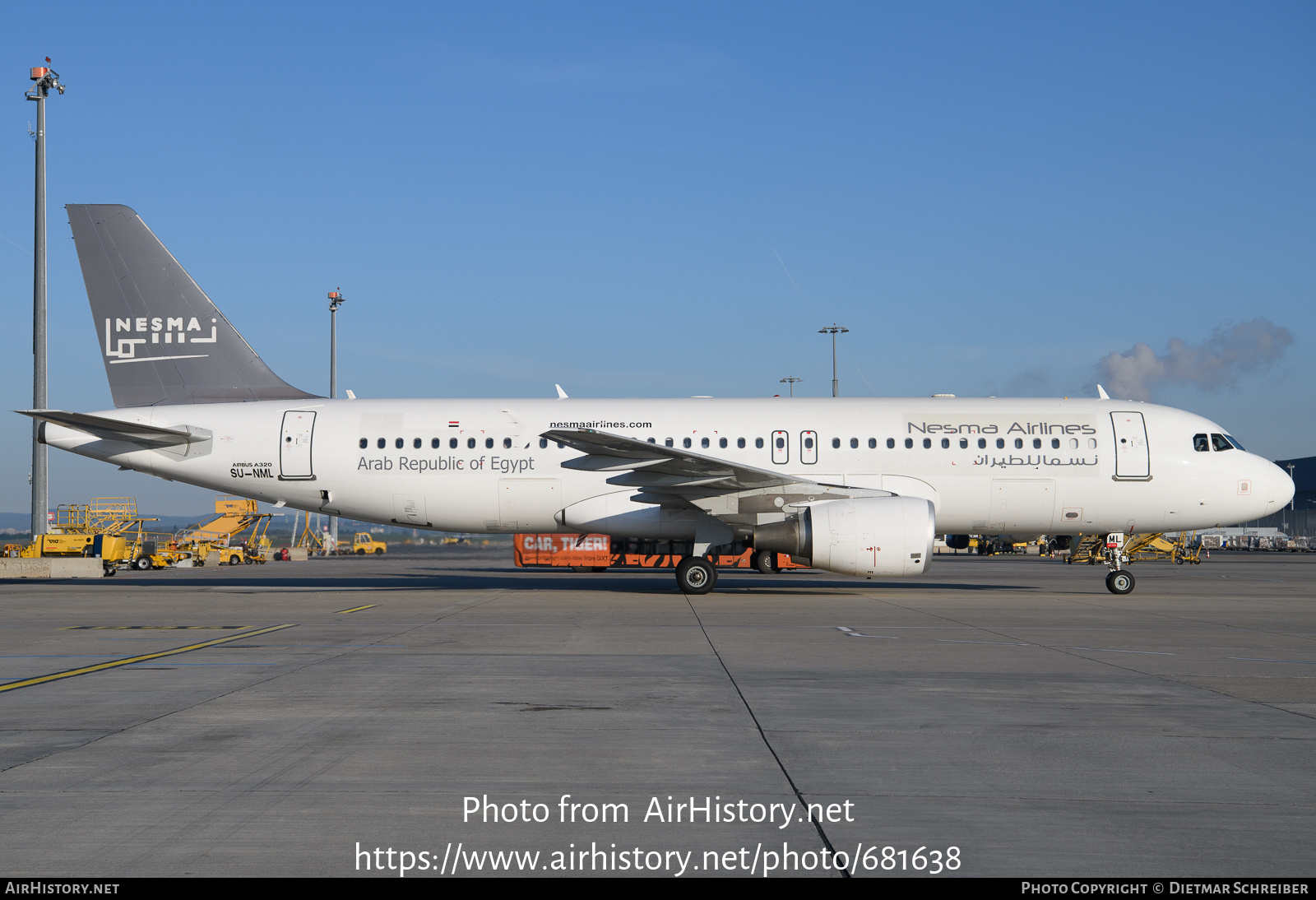 Aircraft Photo of SU-NML | Airbus A320-214 | Nesma Airlines | AirHistory.net #681638