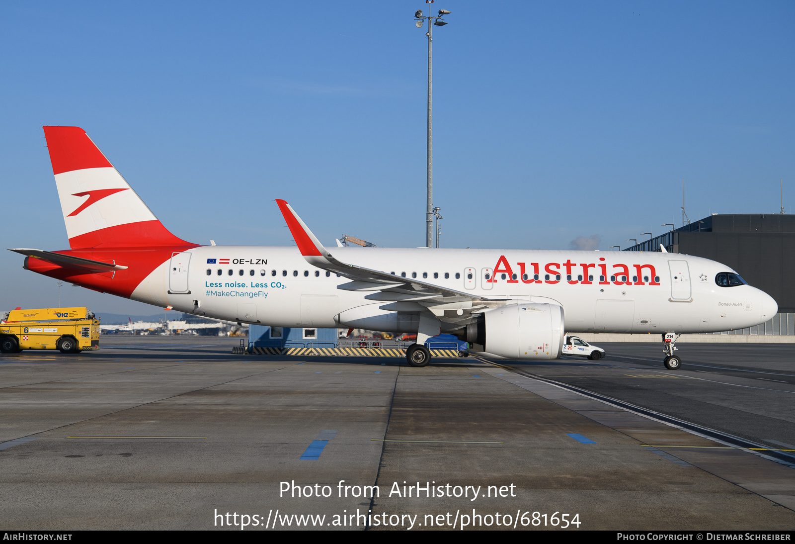 Aircraft Photo of OE-LZN | Airbus A320-271N | Austrian Airlines | AirHistory.net #681654