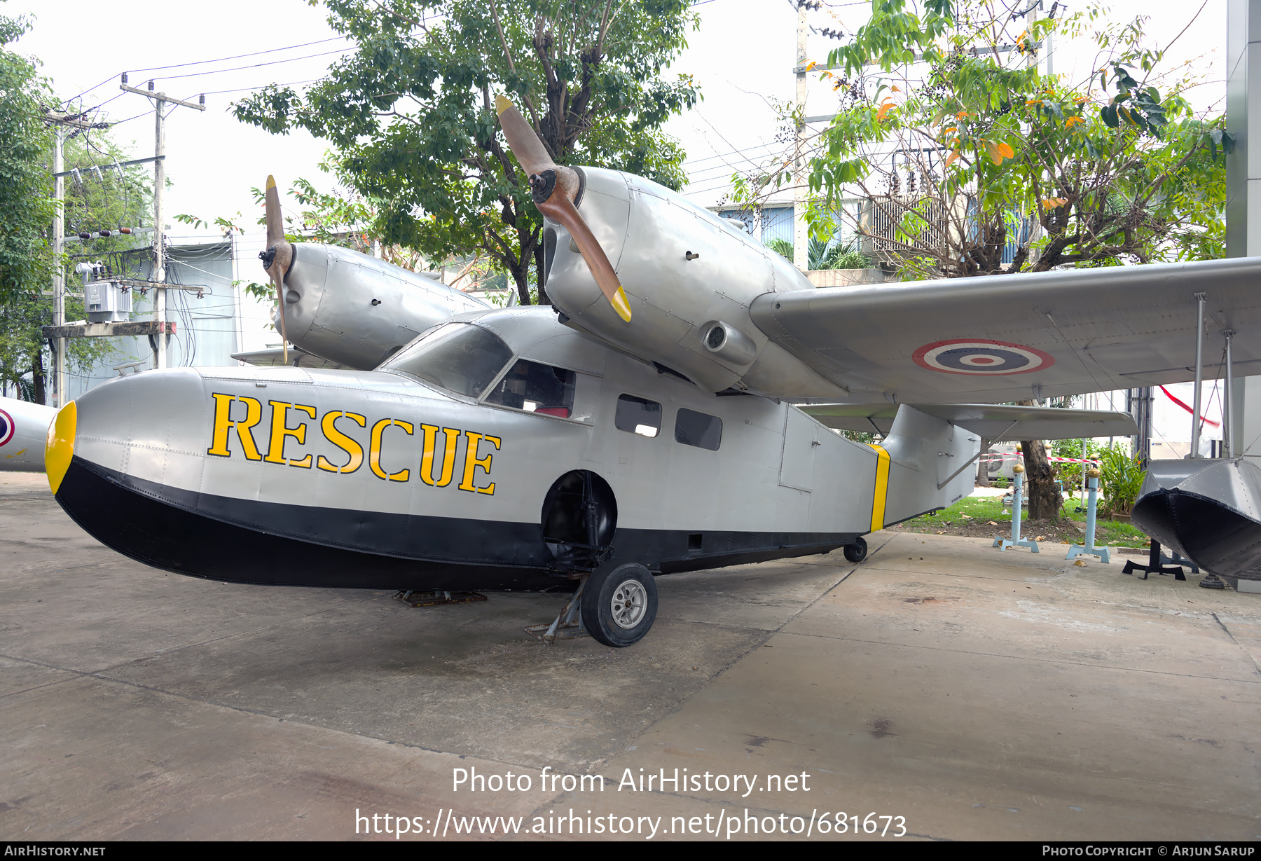 Aircraft Photo of 2494 | Grumman G-44A Widgeon | Thailand - Air Force | AirHistory.net #681673