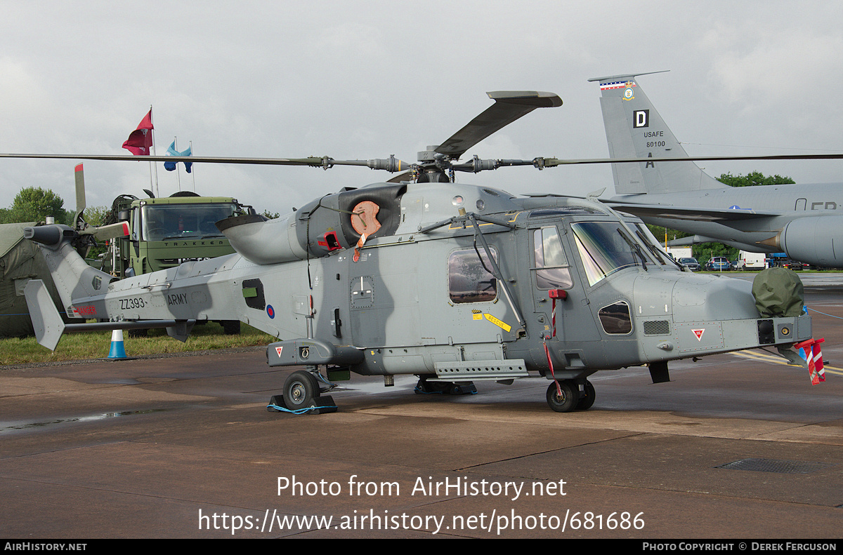 Aircraft Photo of ZZ393 | AgustaWestland AW-159 Wildcat AH1 | UK - Army | AirHistory.net #681686