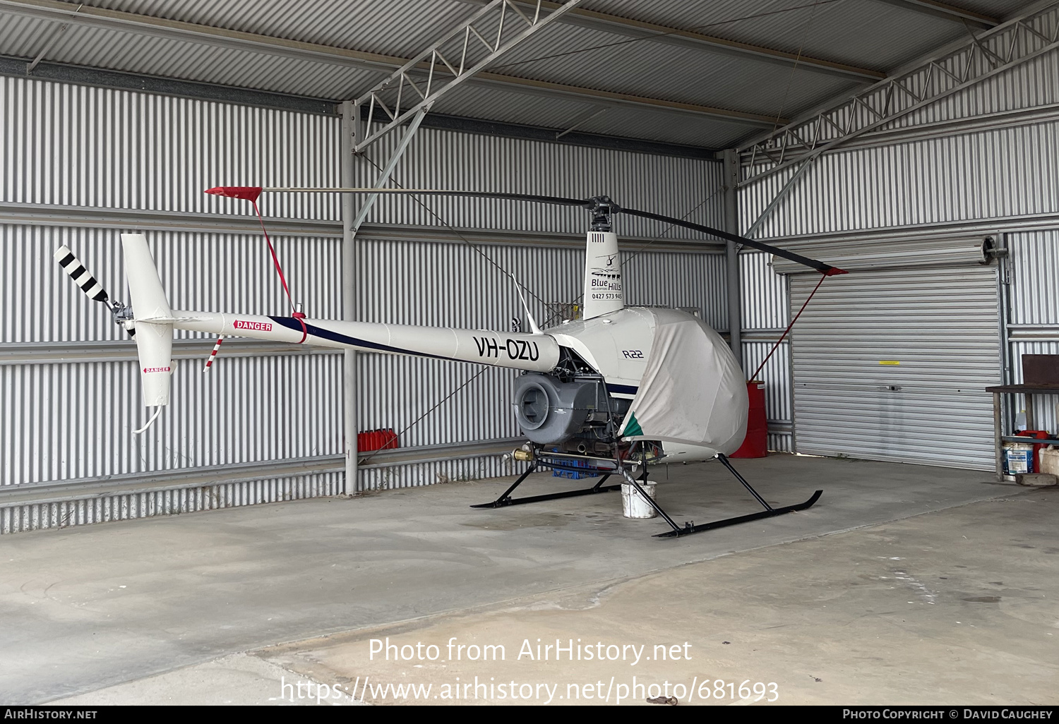 Aircraft Photo of VH-OZU | Robinson R-22 Mariner | Blue Hills Helicopters | AirHistory.net #681693