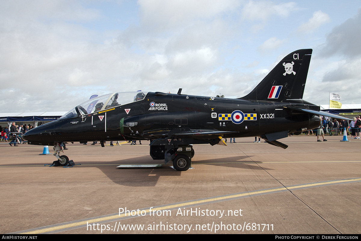 Aircraft Photo of XX321 | British Aerospace Hawk T1A | UK - Air Force | AirHistory.net #681711