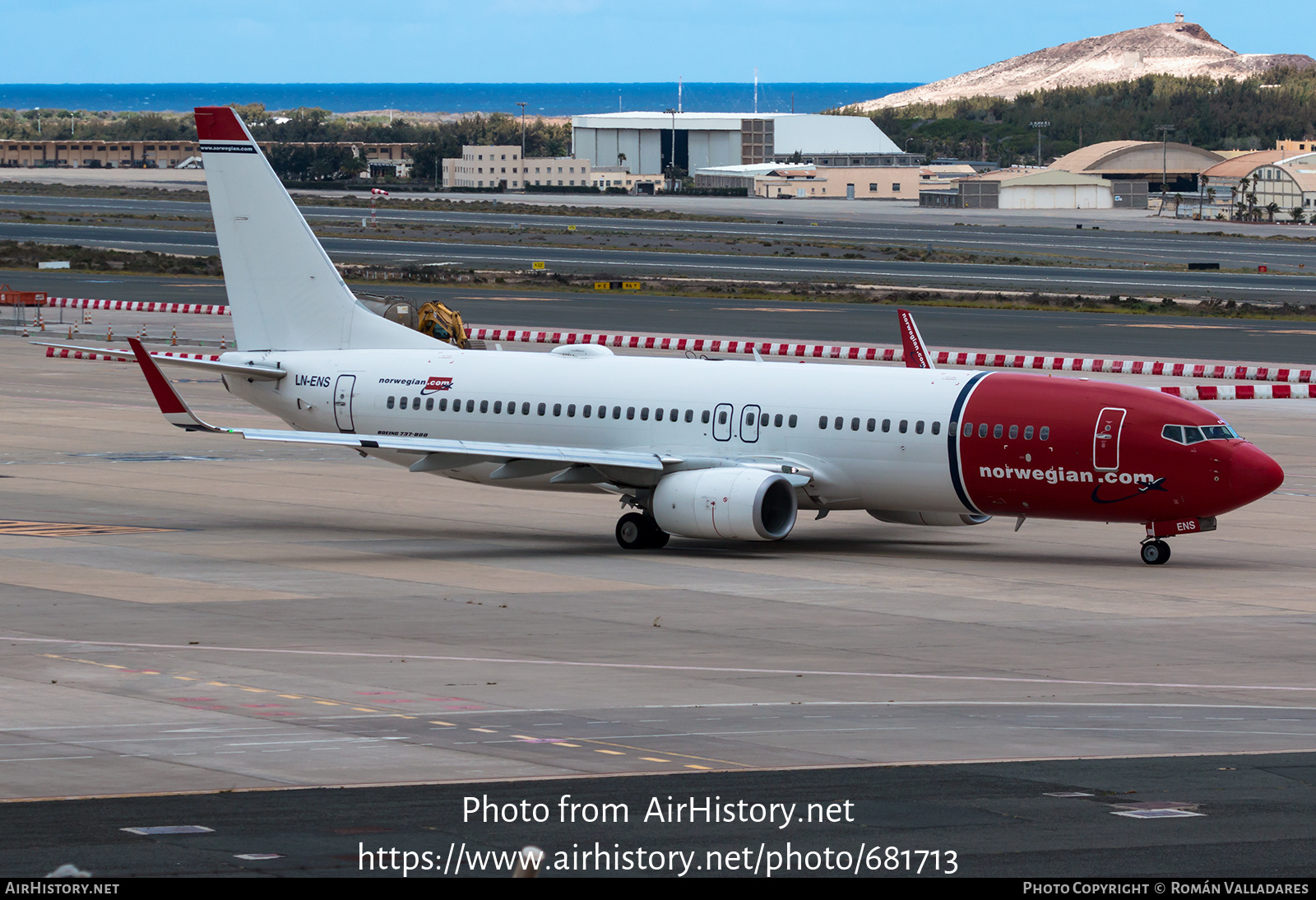 Aircraft Photo of LN-ENS | Boeing 737-8JP | Norwegian | AirHistory.net #681713