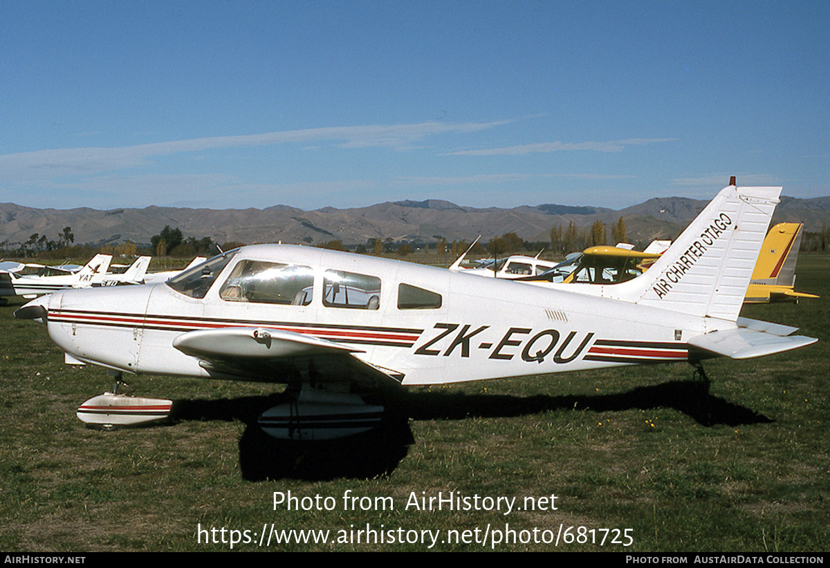 Aircraft Photo of ZK-EQU | Piper PA-28-161 Warrior II | Air Charter Otago | AirHistory.net #681725