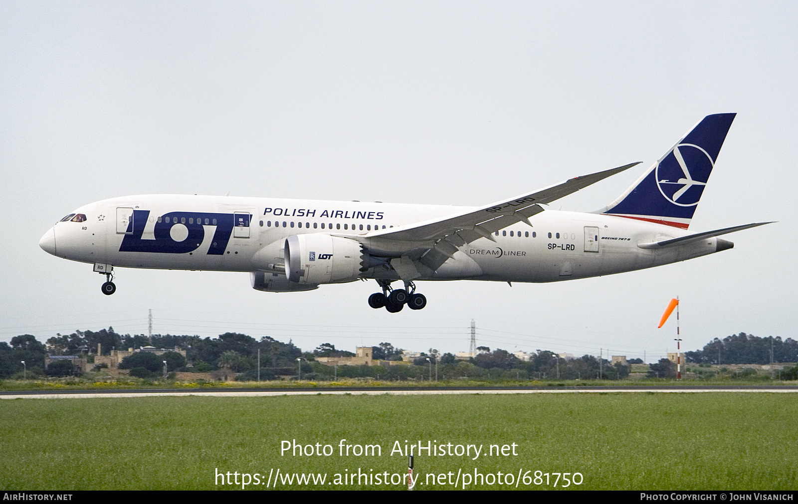 Aircraft Photo of SP-LRD | Boeing 787-8 Dreamliner | LOT Polish Airlines - Polskie Linie Lotnicze | AirHistory.net #681750