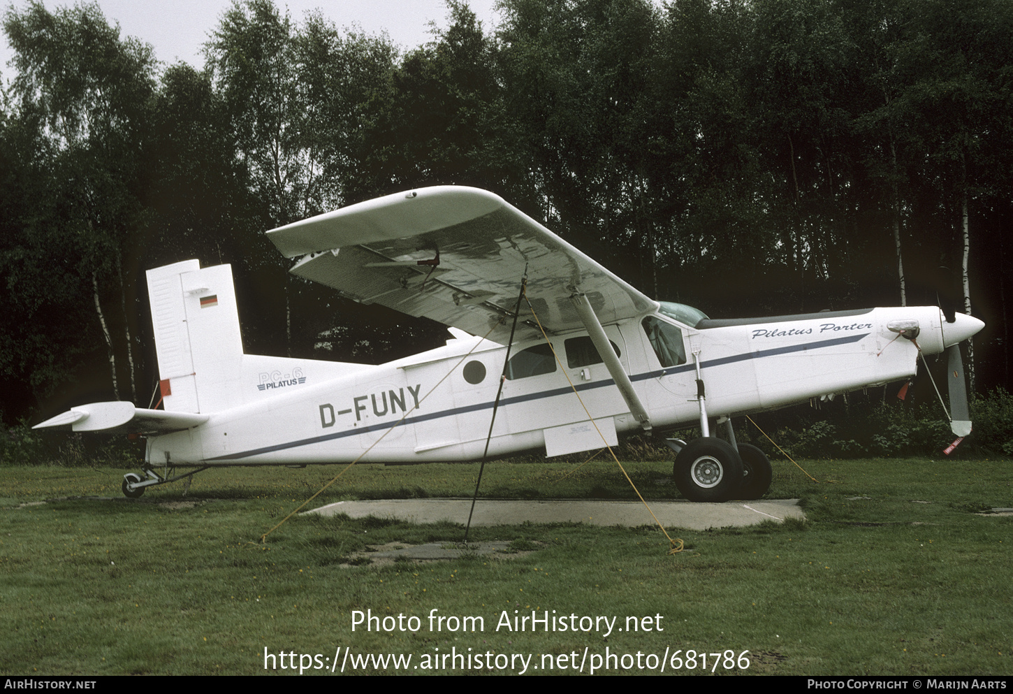 Aircraft Photo of D-FUNY | Pilatus PC-6/B2-H4 Turbo Porter | AirHistory.net #681786