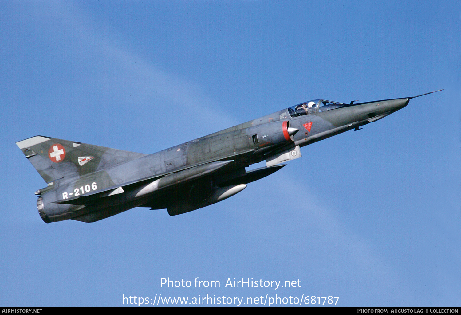 Aircraft Photo of R-2106 | Dassault Mirage IIIRS | Switzerland - Air Force | AirHistory.net #681787