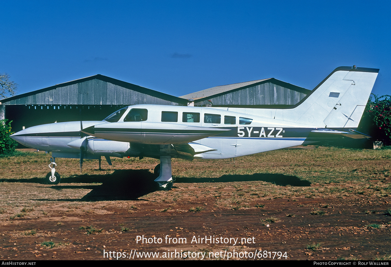 Aircraft Photo of 5Y-AZZ | Cessna 402B | AirHistory.net #681794