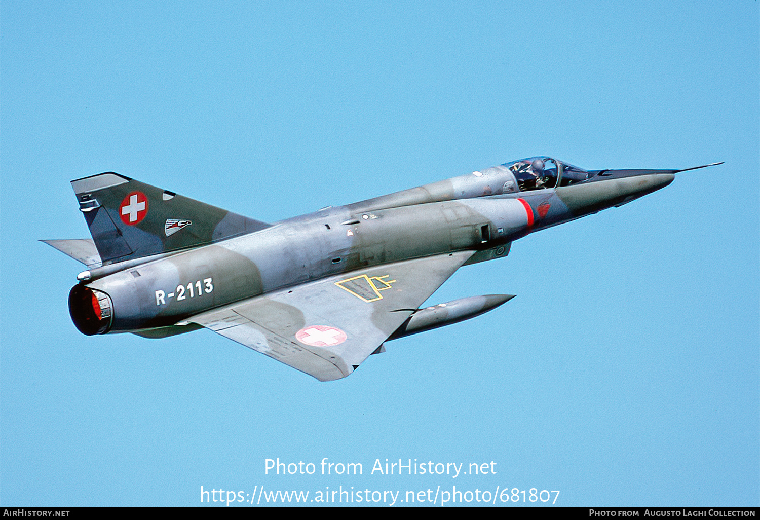 Aircraft Photo of R-2113 | Dassault Mirage IIIRS | Switzerland - Air Force | AirHistory.net #681807