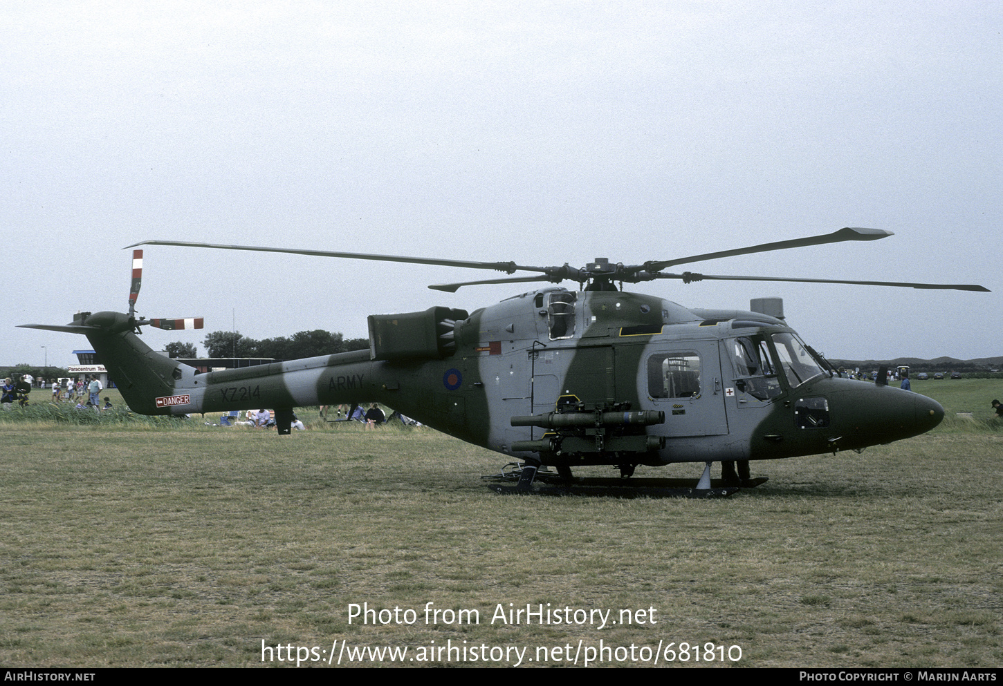 Aircraft Photo of XZ214 | Westland WG-13 Lynx AH7 | UK - Army | AirHistory.net #681810