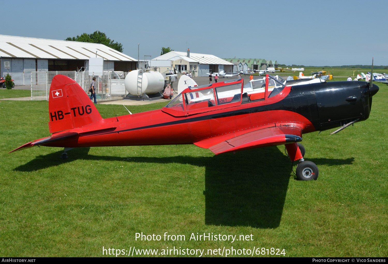 Aircraft Photo of HB-TUG | De Havilland Canada DHC-1 Chipmunk Mk22 ...