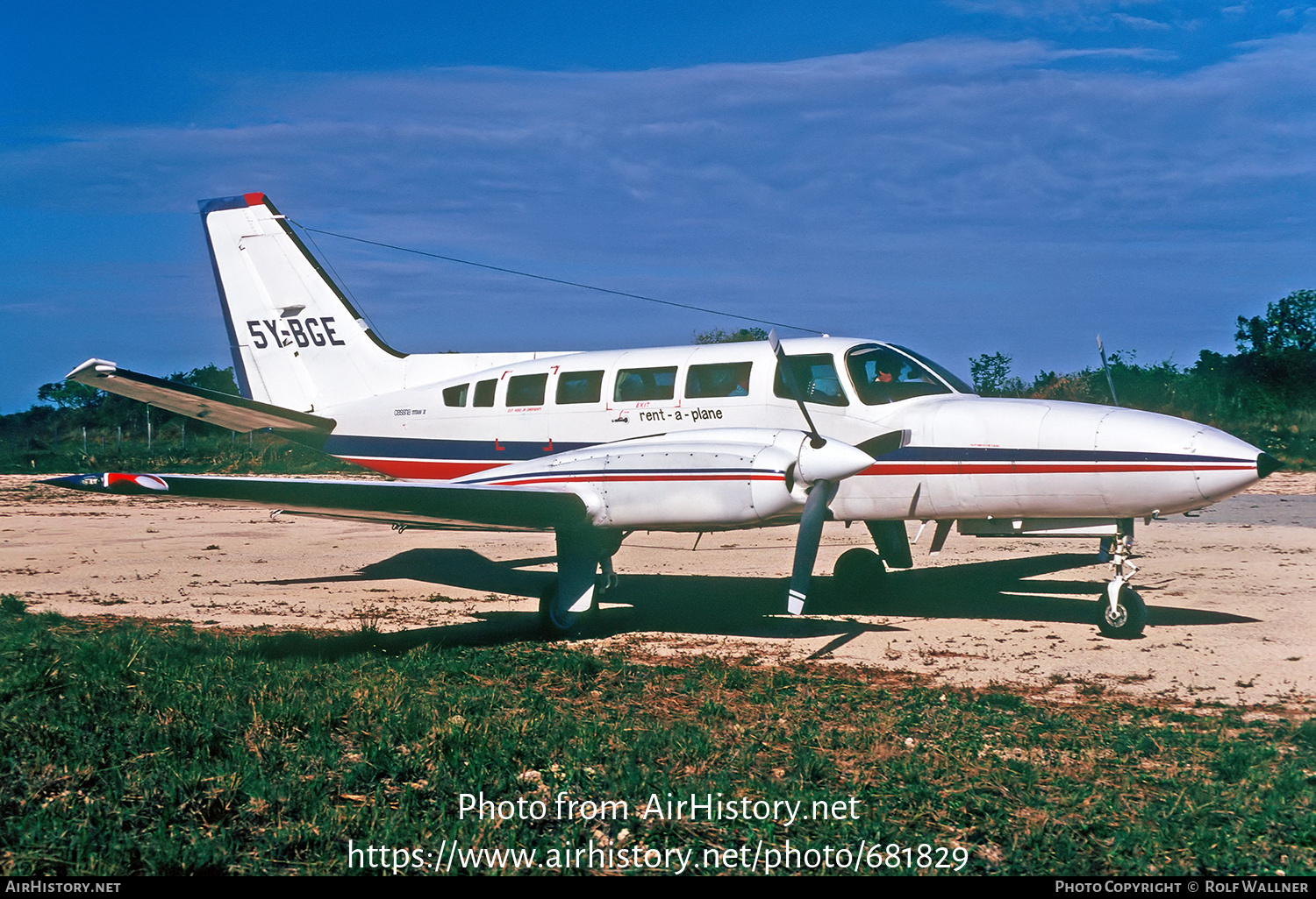 Aircraft Photo of 5Y-BGE | Cessna 404 Titan II | AirHistory.net #681829