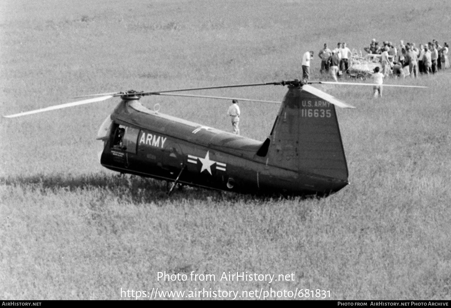 Aircraft Photo of 51-16635 / 116635 | Piasecki H-25A Army Mule | USA - Army | AirHistory.net #681831