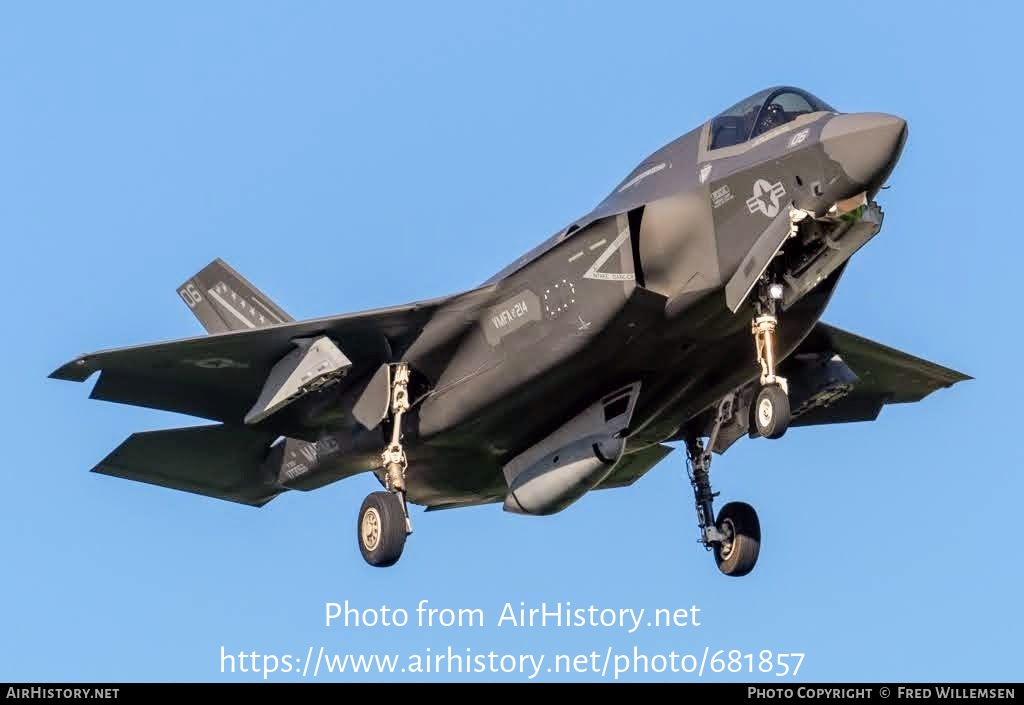 Aircraft Photo of 170058 | Lockheed Martin F-35B Lightning II | USA - Marines | AirHistory.net #681857