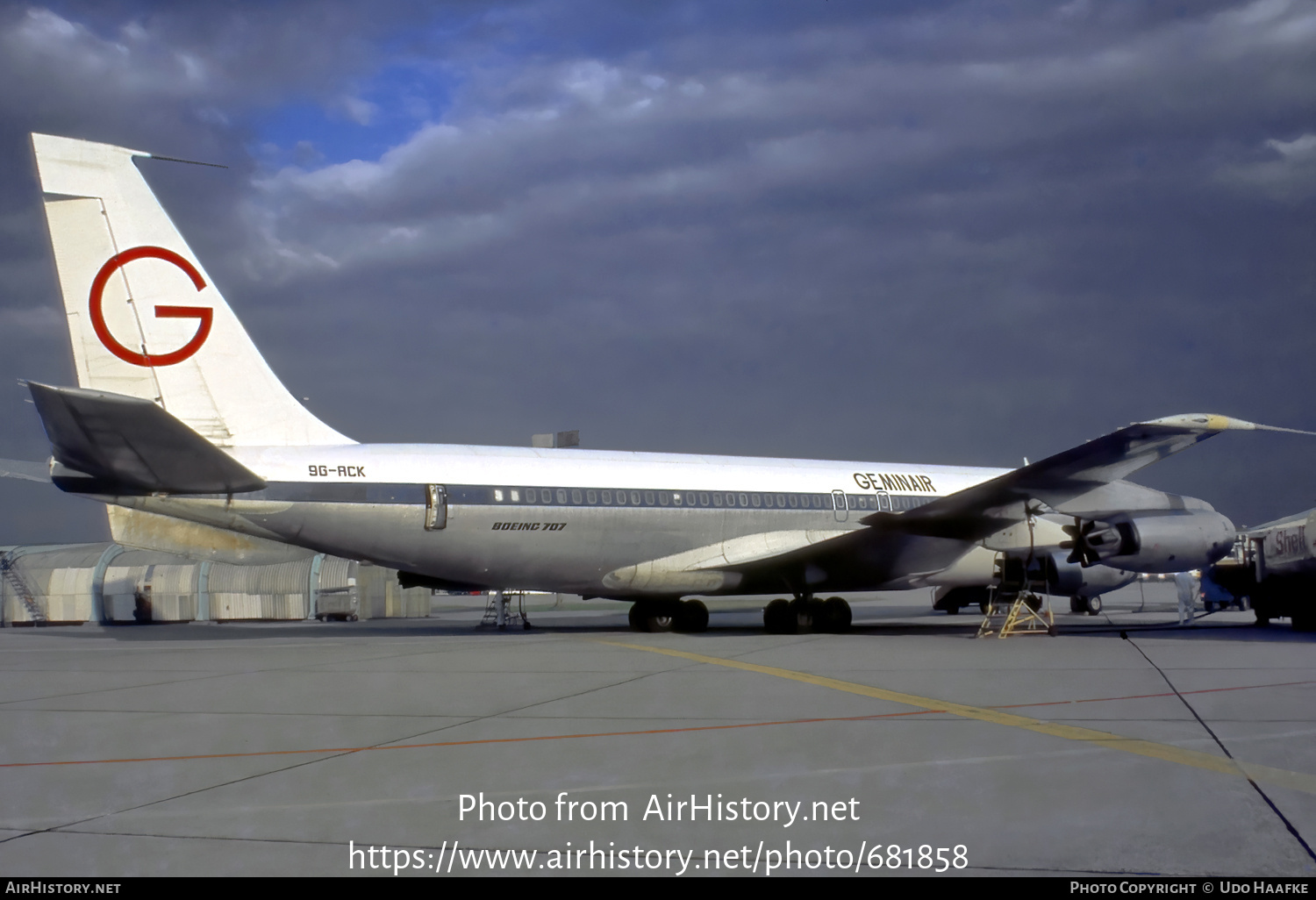 Aircraft Photo of 9G-ACK | Boeing 707-430 | Geminair | AirHistory.net #681858