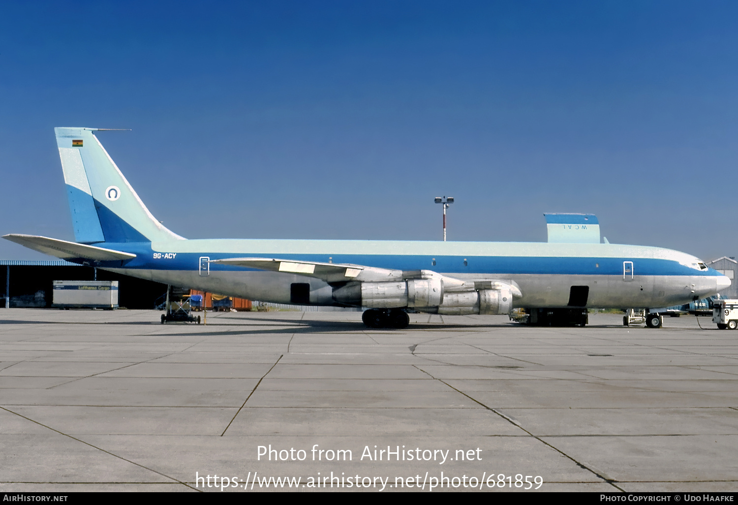 Aircraft Photo of 9G-ACY | Boeing 707-331C | West Coast Airlines | AirHistory.net #681859