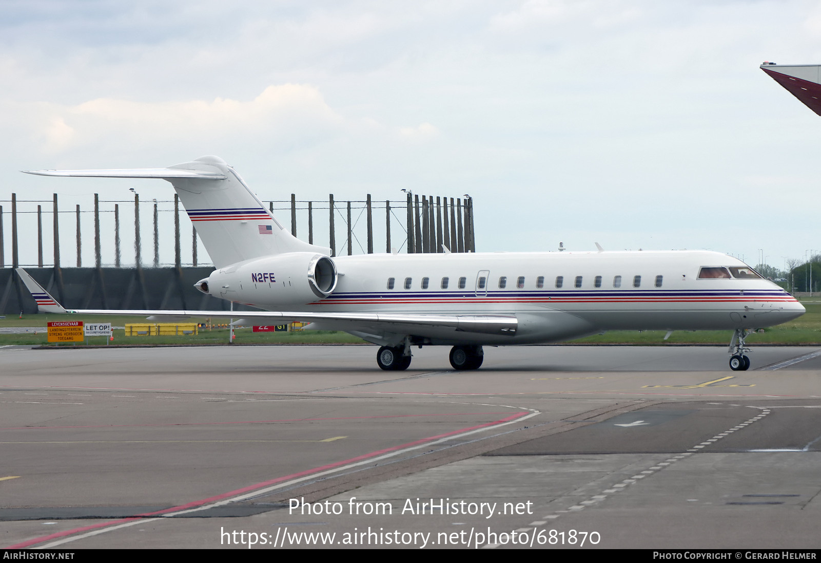 Aircraft Photo of N2FE | Bombardier Global 6000 (BD-700-1A10) | AirHistory.net #681870