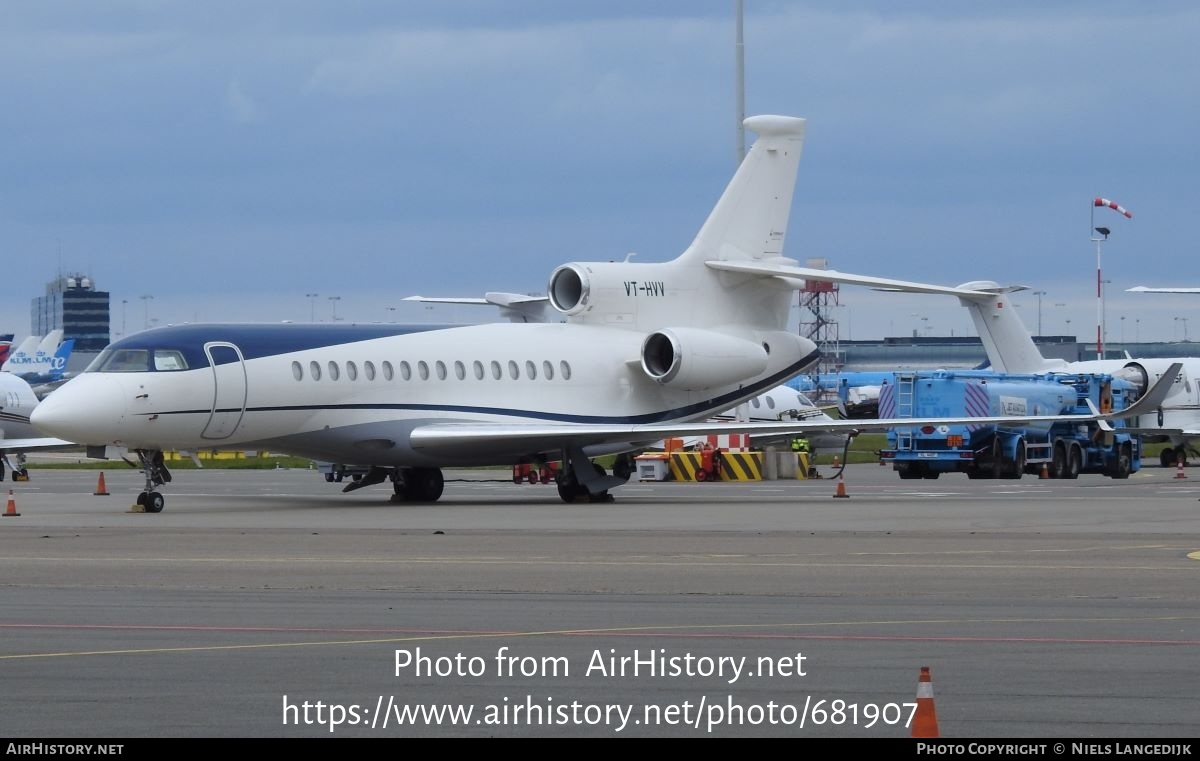 Aircraft Photo of VT-HVV | Dassault Falcon 8X | AirHistory.net #681907